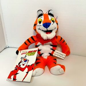 Vintage 1997 New With Tags Tony The Tiger mini bean bag Plush!